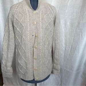 Vintagey Brooks Brothers Shetland wool cardigan size S